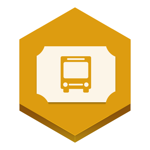 Bus Ticket Icon 512x512 png